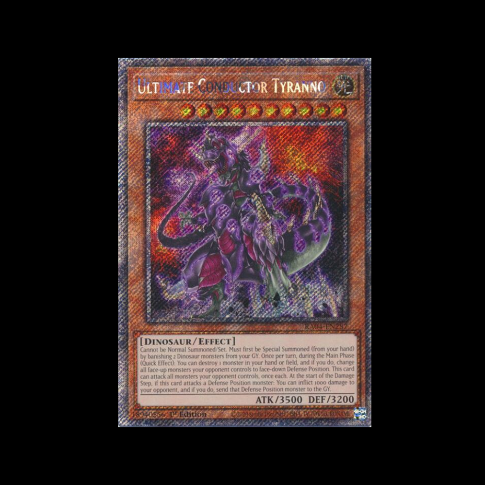 Ultimate Conductor Tyranno - Platinum Secret Rare
