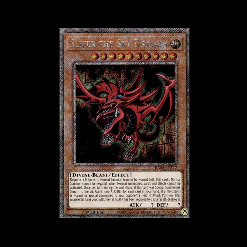 Slifer the Sky Dragon - Platinium