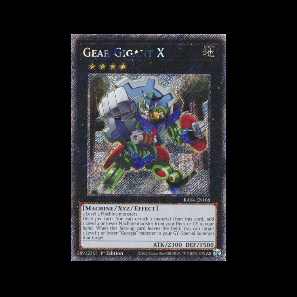 Gear Gigant X - Platinum Secret Rare