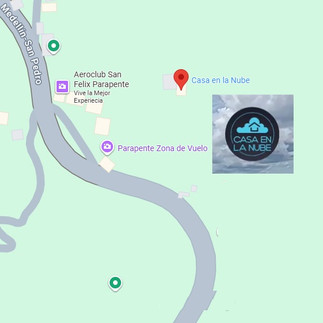 Ubicación Glamping Casa en la Nube Directorio Antioquia PubliMiradores