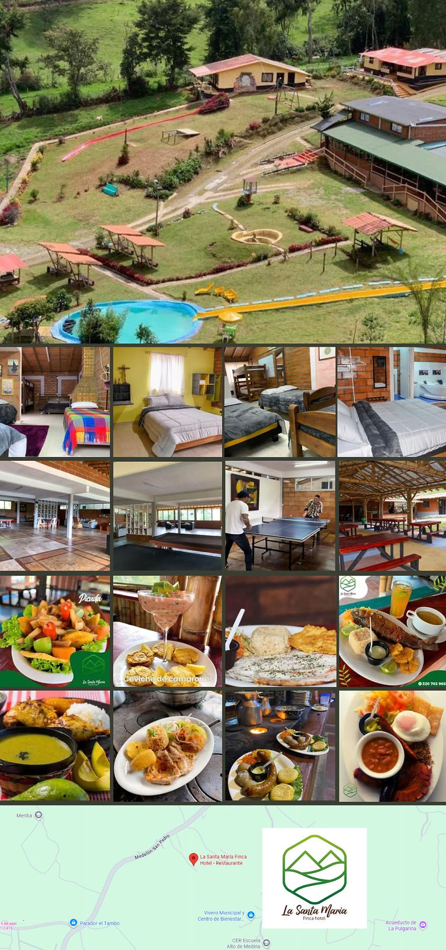 Finca Hotel La Santa Maria Directorio Antioqua PubliViaLactea