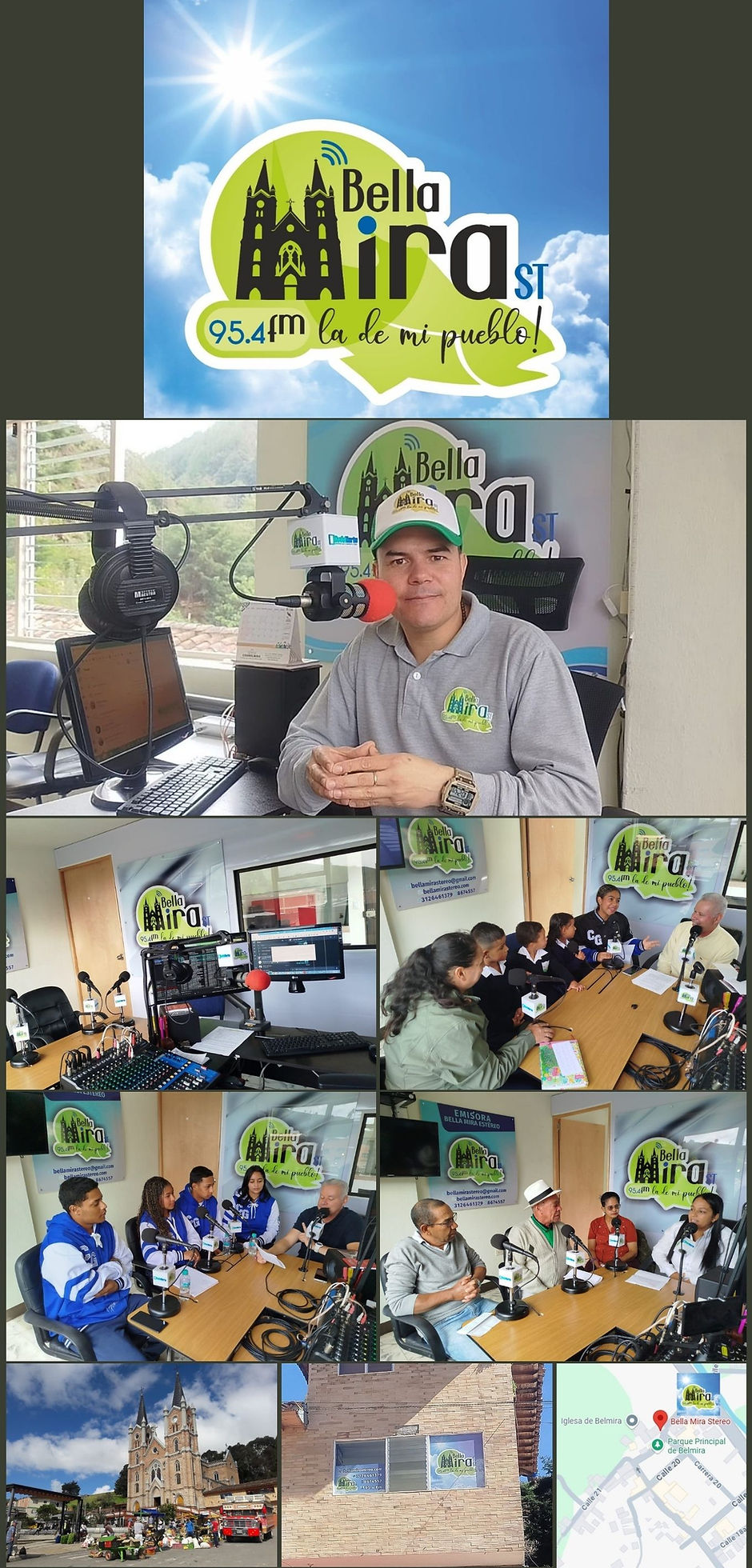 Emisora Bella Mira Estéreo 95.4 FM Municipio Belmira Directorio Antioquia PubliBelmira PubliSanPedro