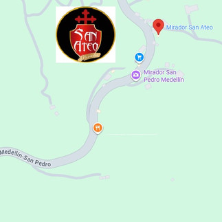 Ubicación San Ateo Mirador Directorio Antioquia PubliMiradores