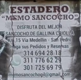 Logotipo Estadero Memo Sancocho Directorio Antioquia PubliMiradores
