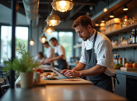 Dynamic-shot-of-a-busy-modern-restaurant-kitchen-with-a-chef-using-a-tablet..png