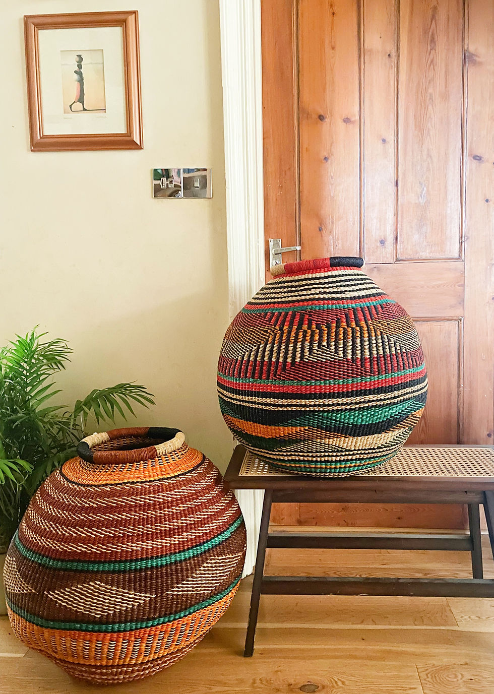 Thumbnail: Handwoven 'Kenkia' Baskets in 'Various'