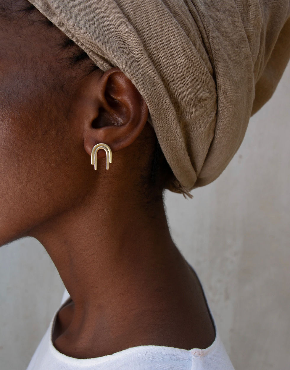 Thumbnail: Odi Earrings (Recycled Brass)