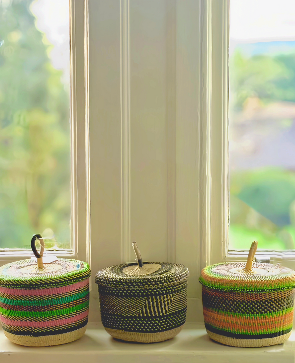 Handwoven Banasco Basket in ‘Various’ (New Season)