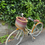 Thumbnail: Handwoven Large Bicycle Basket in Pastel Brights