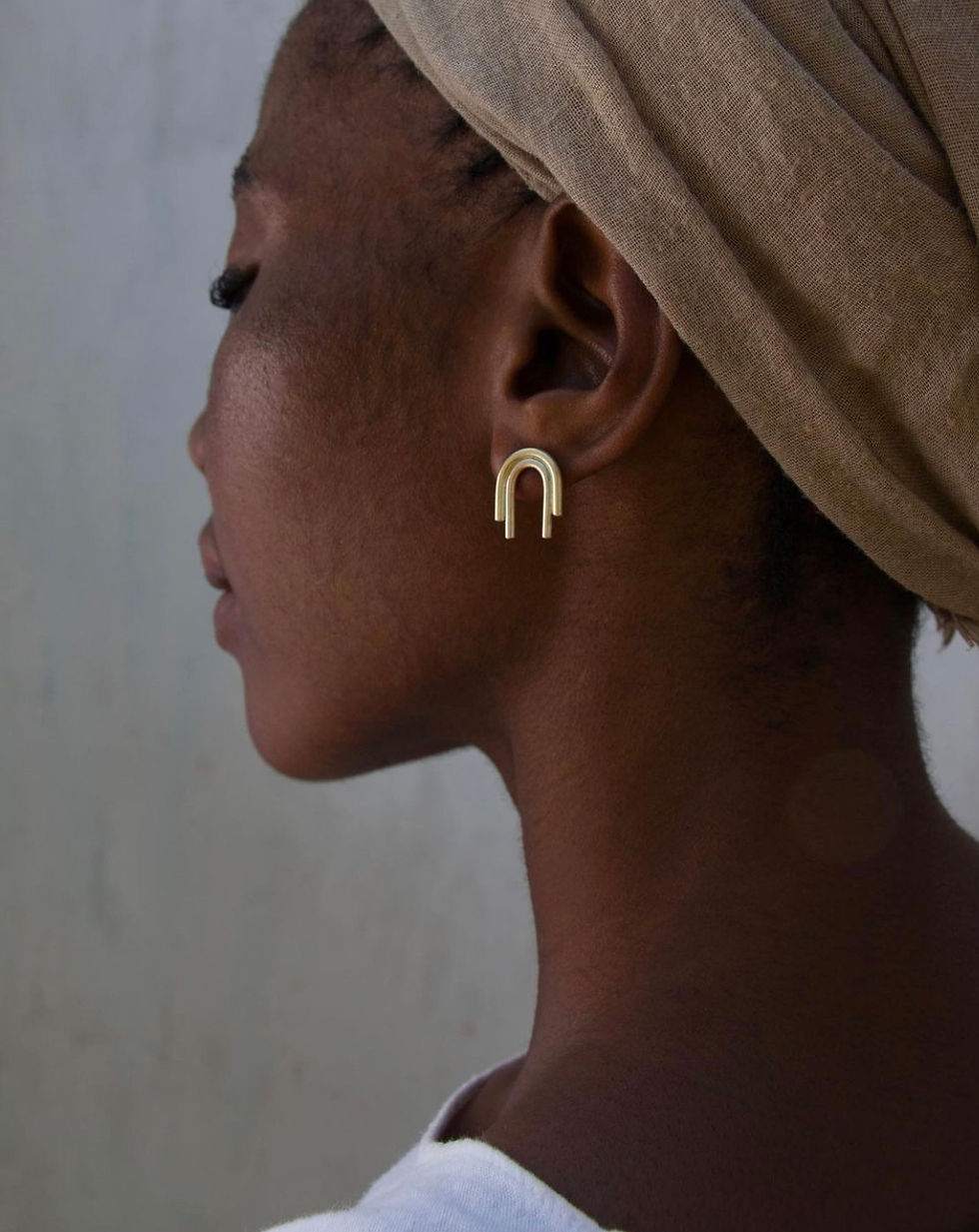 Thumbnail: Odi Earrings (Recycled Brass)