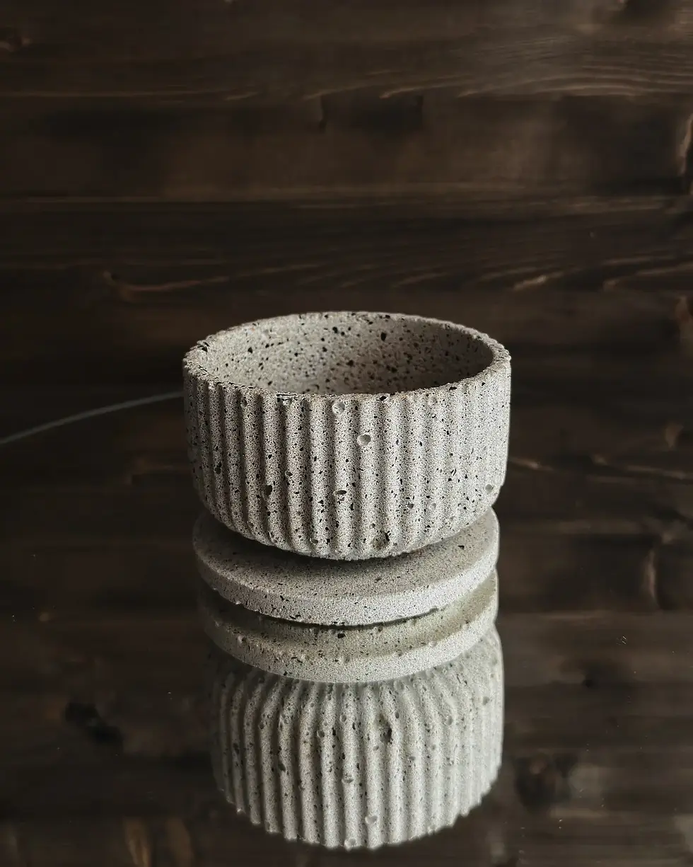 Miniaturbild: Gabrilla | Dekoschale aus Beton mit Deckel