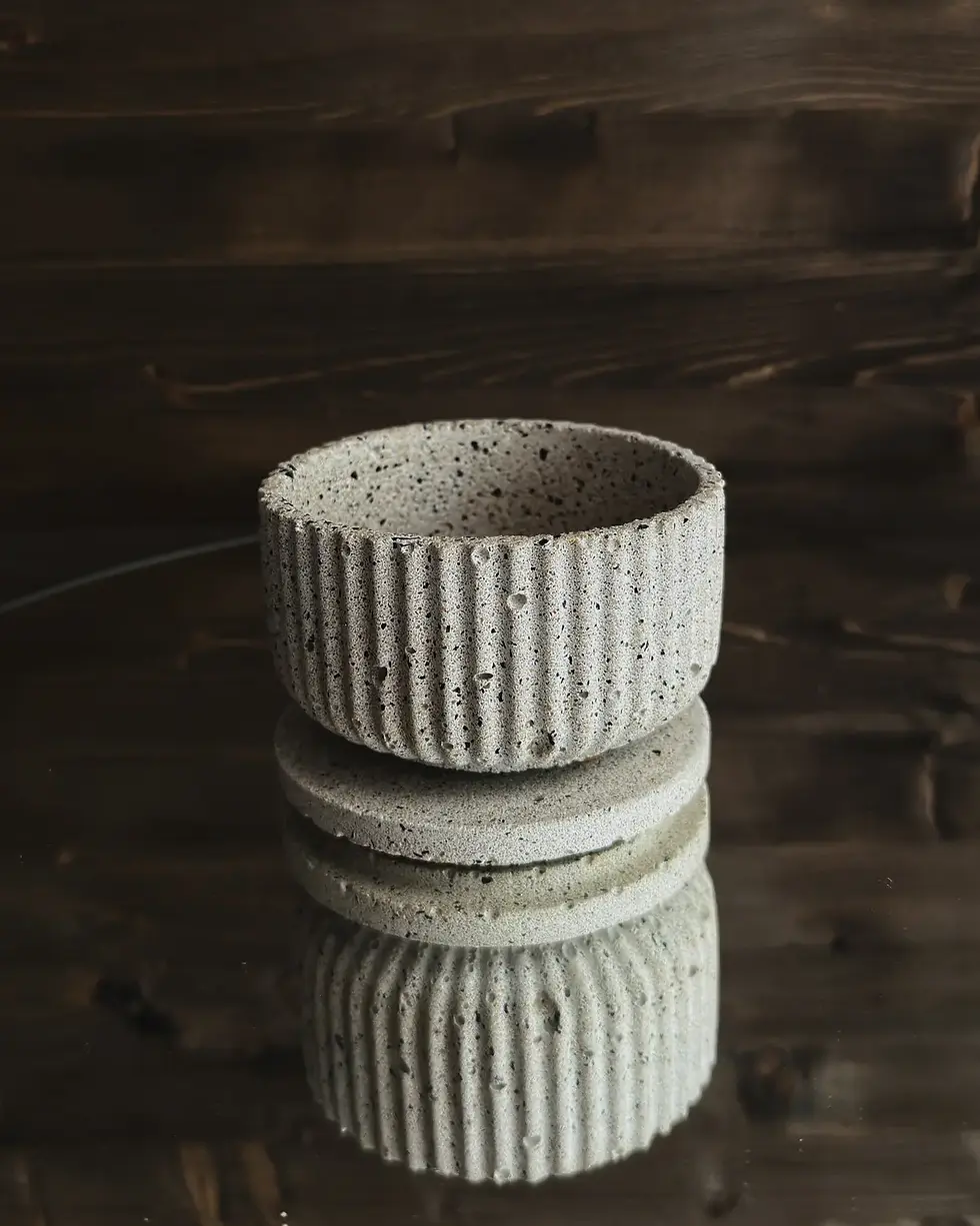 Miniaturbild: Gabrilla | Dekoschale aus Beton mit Deckel