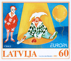 Postage stamp "Europa" Cirks.