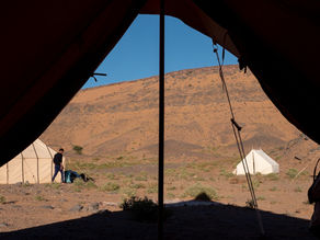 Sleeping in the Sahara