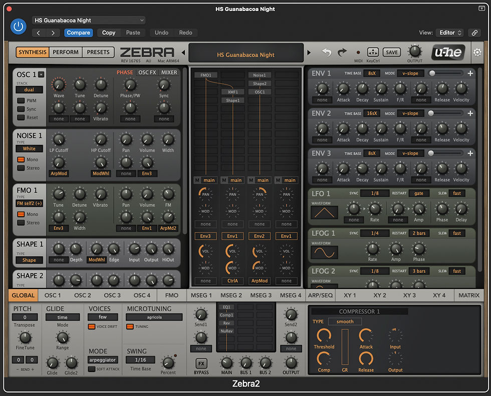 A Modern Digital Synthesizer
