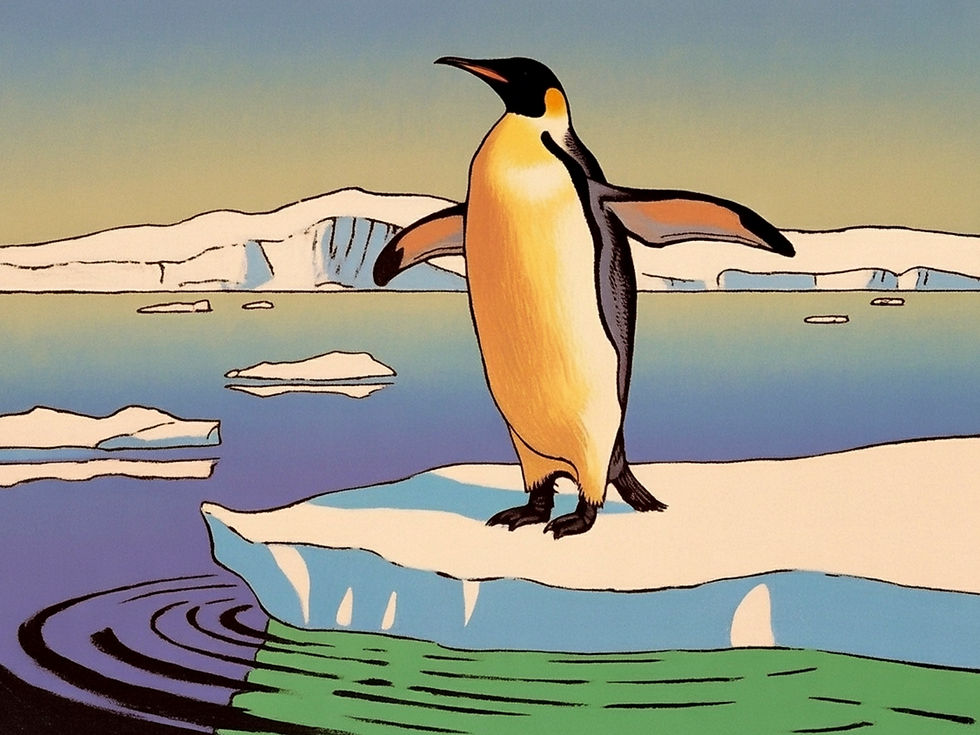 While exploring a secluded bay by Zodiac, we spotted an Emperor penguin standing alone on an ice floe—majestic, still, and seemingly unbothered by our presence. Moments like this reminded us just how far we’d ventured into the heart of Antarctica.