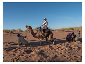 Riding a Camel