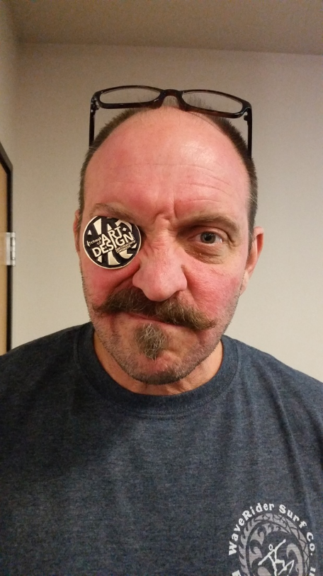 James Victore with Medallion