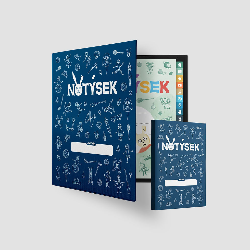 Kompletní sada: NOTÝSEK pro školní rok 2025/2026