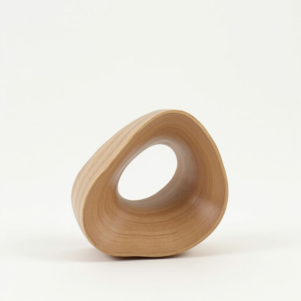 Escultura Abstracta Madera