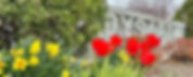 Dysart Sign with Flowers