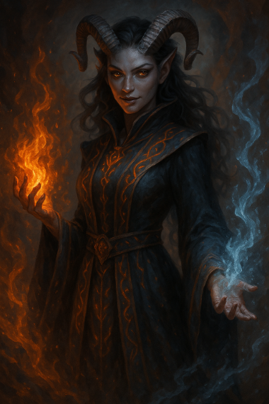 Fully Generated CR 5 D&D NPC – Morgana Emberfrost
