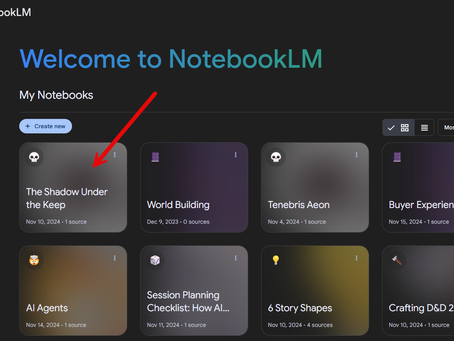 AI-Powered Notes: How NotebookLM and AI are Enabling Better Campaign Creation and Worldbuilding