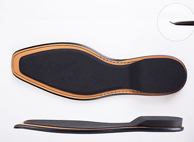 We sell the combined outsole which there is welt stick to the outsole edge