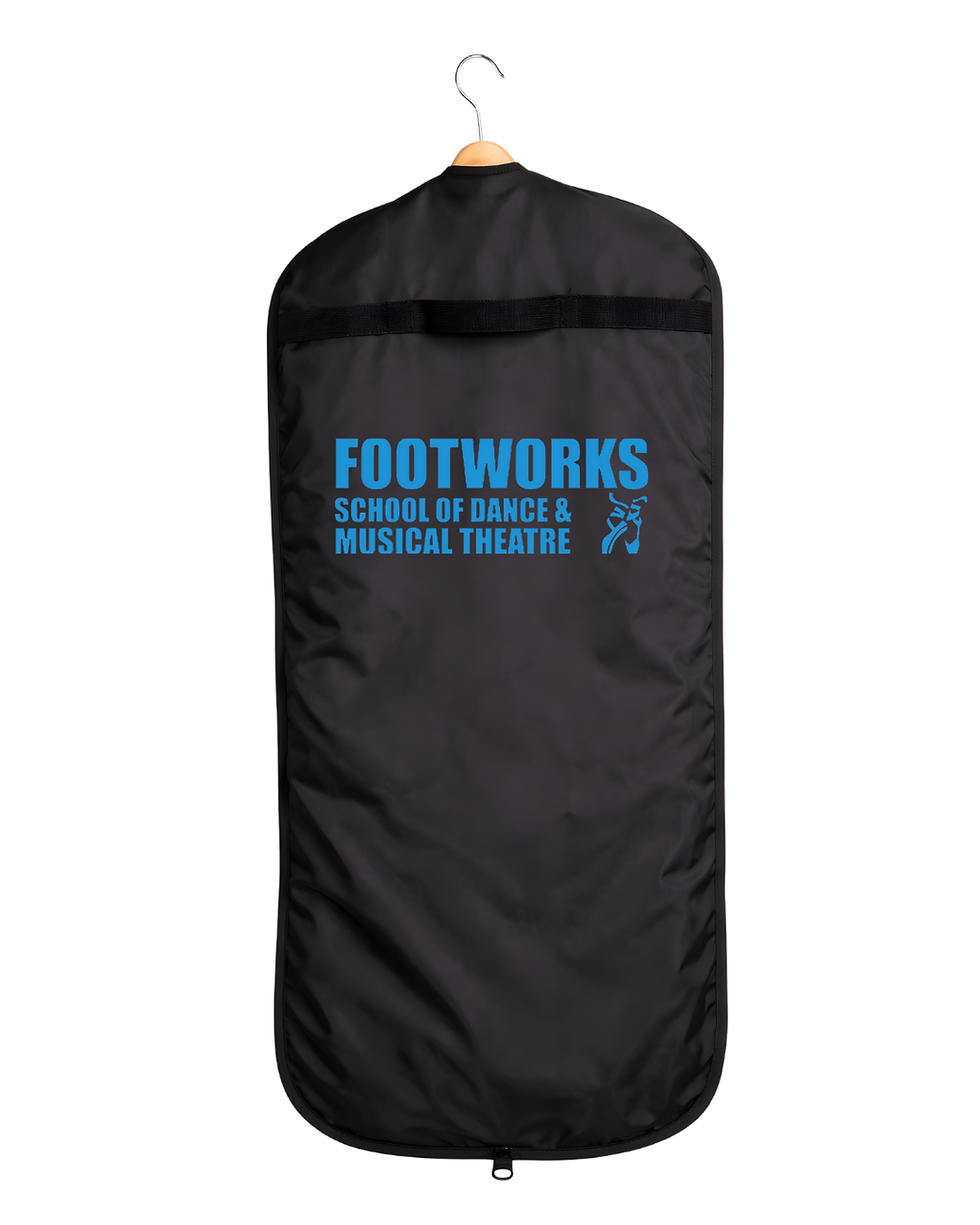 Thumbnail: Footworks School of Dance Personalised Costume Carrier