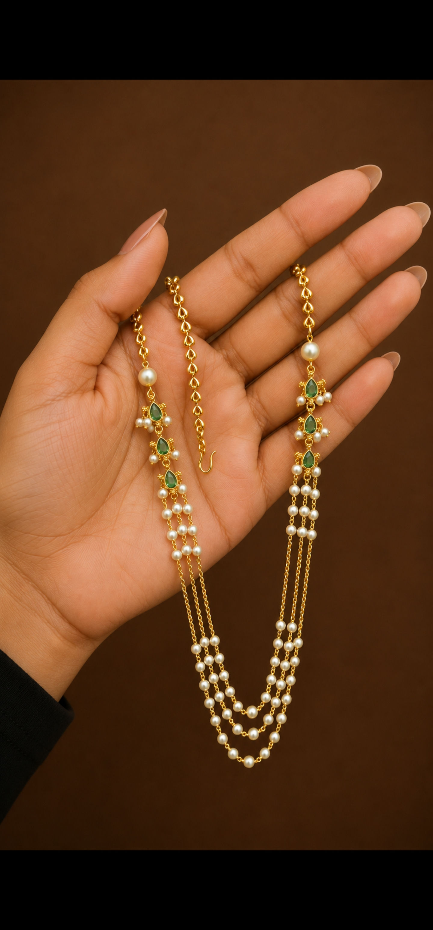 ✨ Elegant Pearl & Multi-Layer Necklace ✨