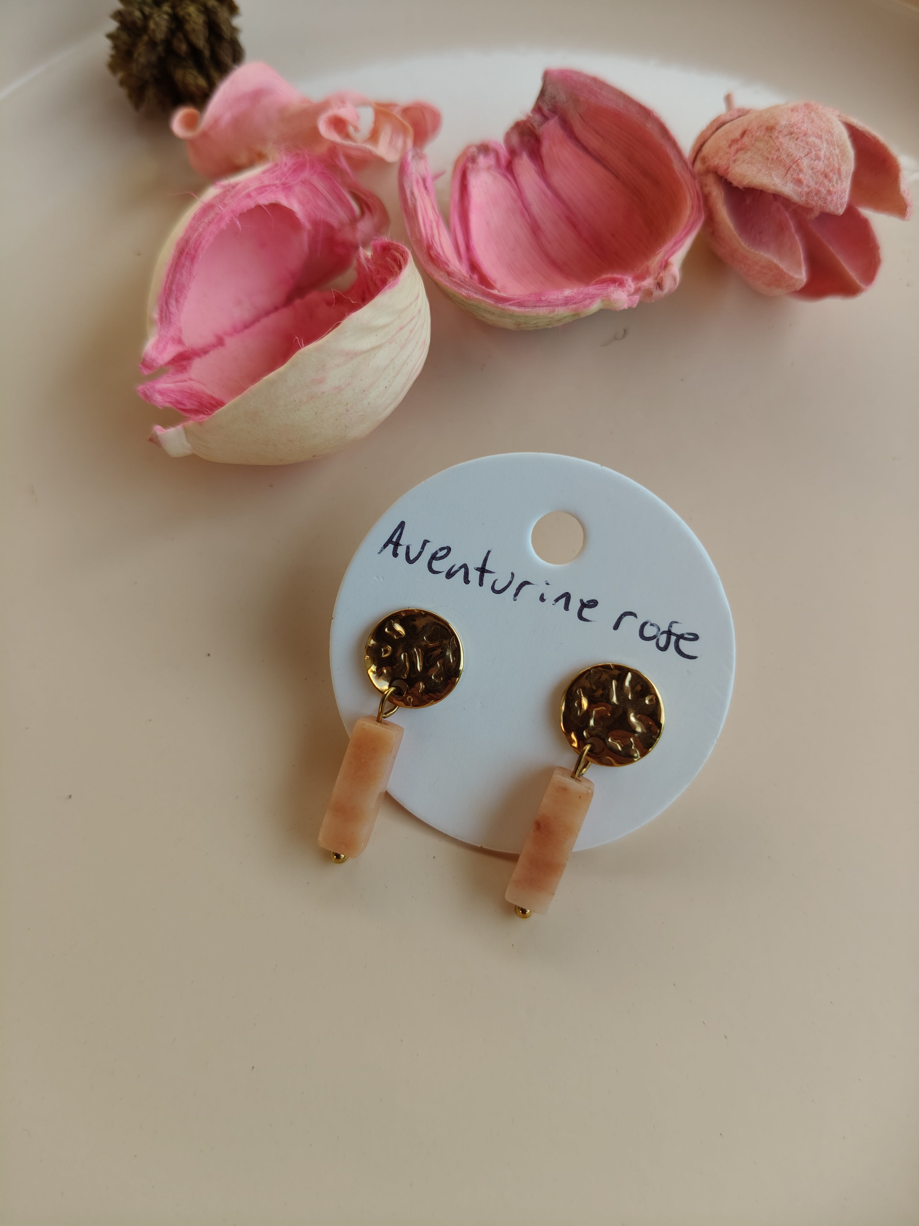 Clous Arcturus Aventurine rose