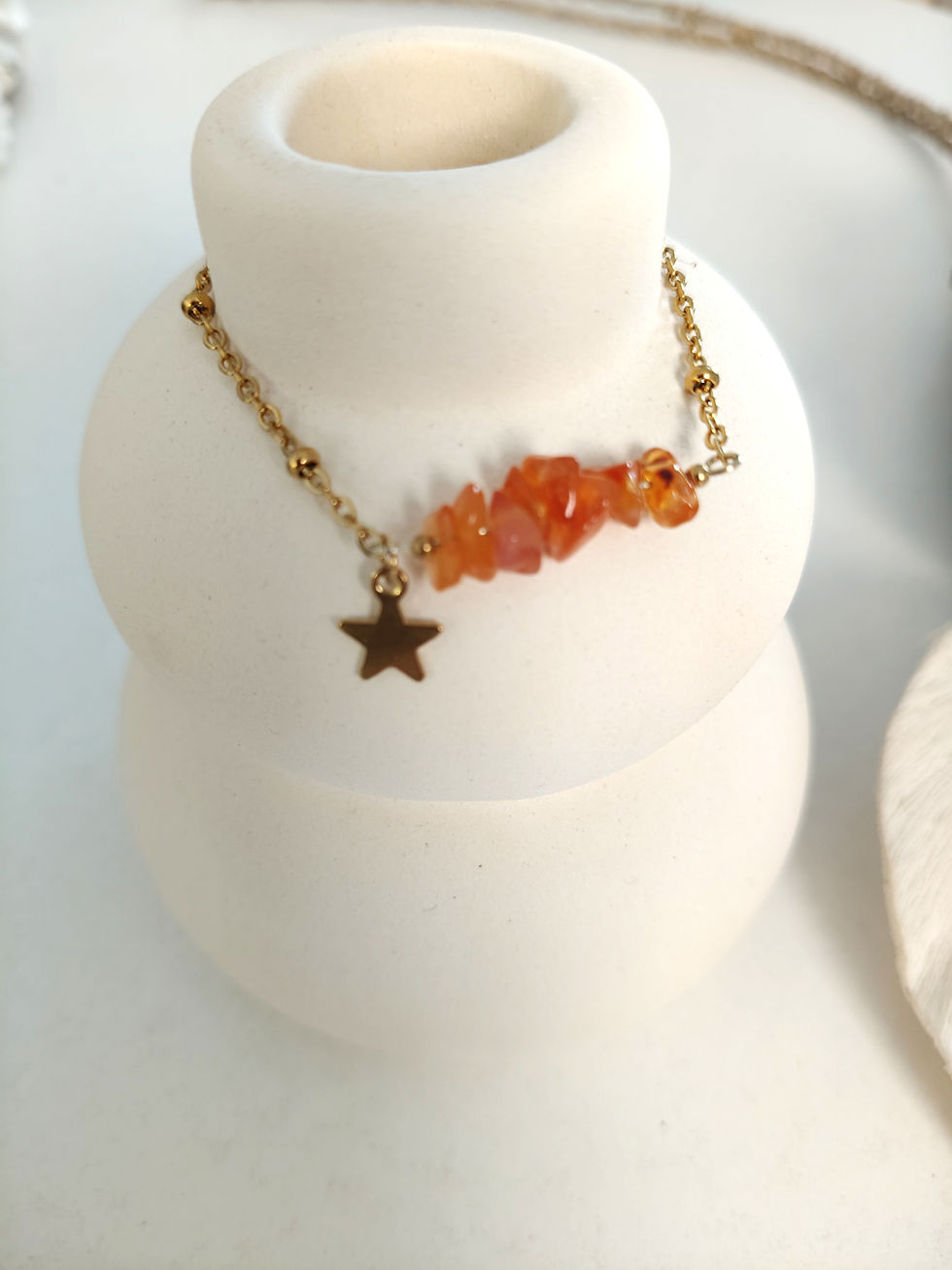 Miniature : Bracelet Stellaire Cornaline