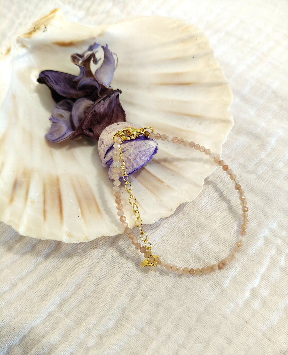 Miniature : Bracelet Cassiopée Pierre de soleil