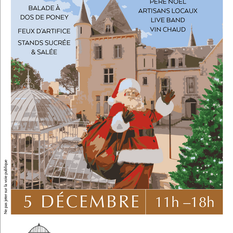 Marché de Noël Château les Carrasses, le 5 décembre 2021