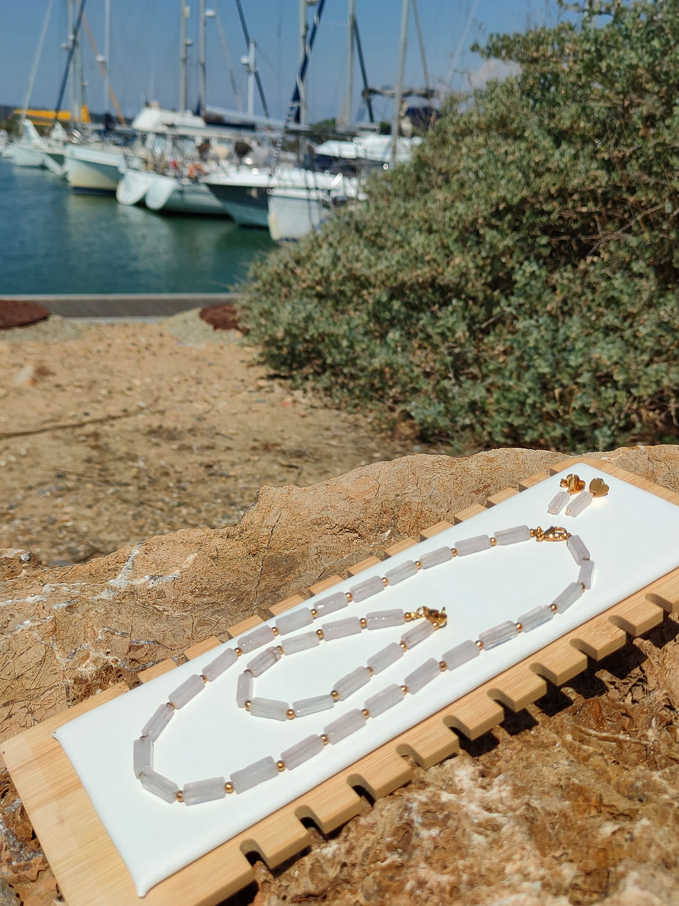 Miniature : Bracelet Arcturus Quartz rose