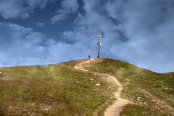 Nearly at Corne de Sorebois