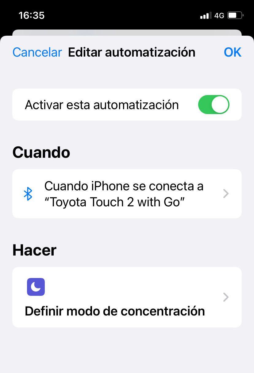 Atajos en iOS