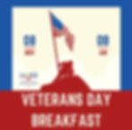 Veterans Day Breakfast November 8!