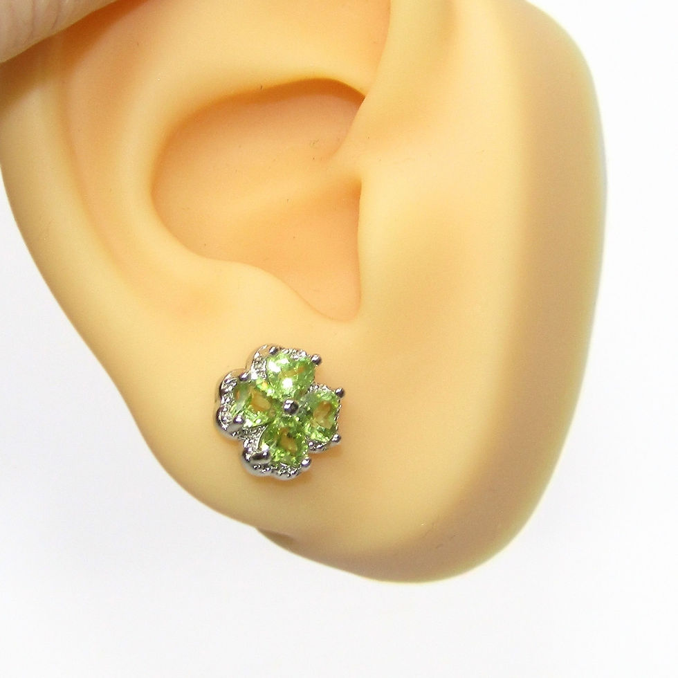 Thumbnail: on a models ear