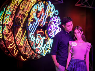 黃大仙中心中秋節呈獻「霓彩映月」全港首個3D霓虹燈月亮  創意傳承本地「霓虹」工藝