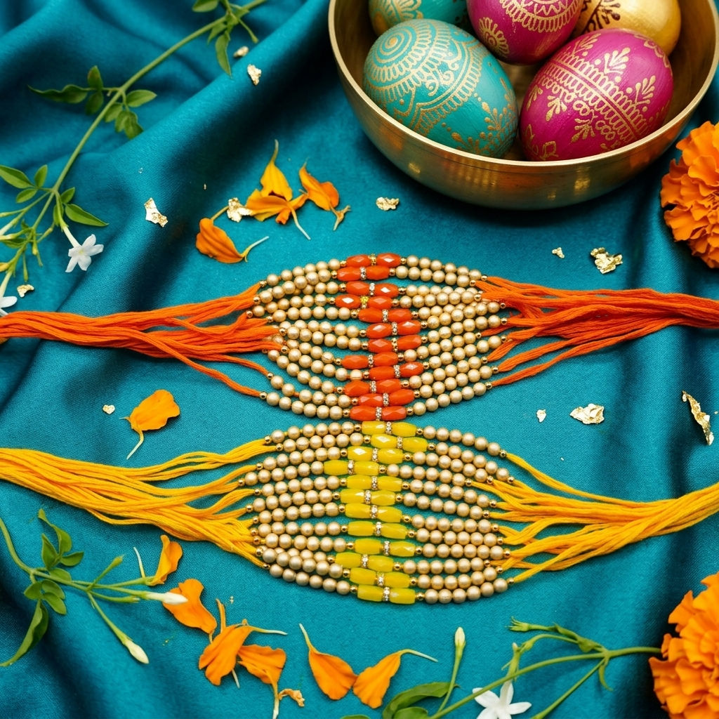 Lucky Feng Shui Thread Rakhi for Brother