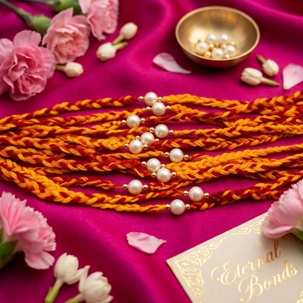 Simple Thread Rakhi for Brother Online