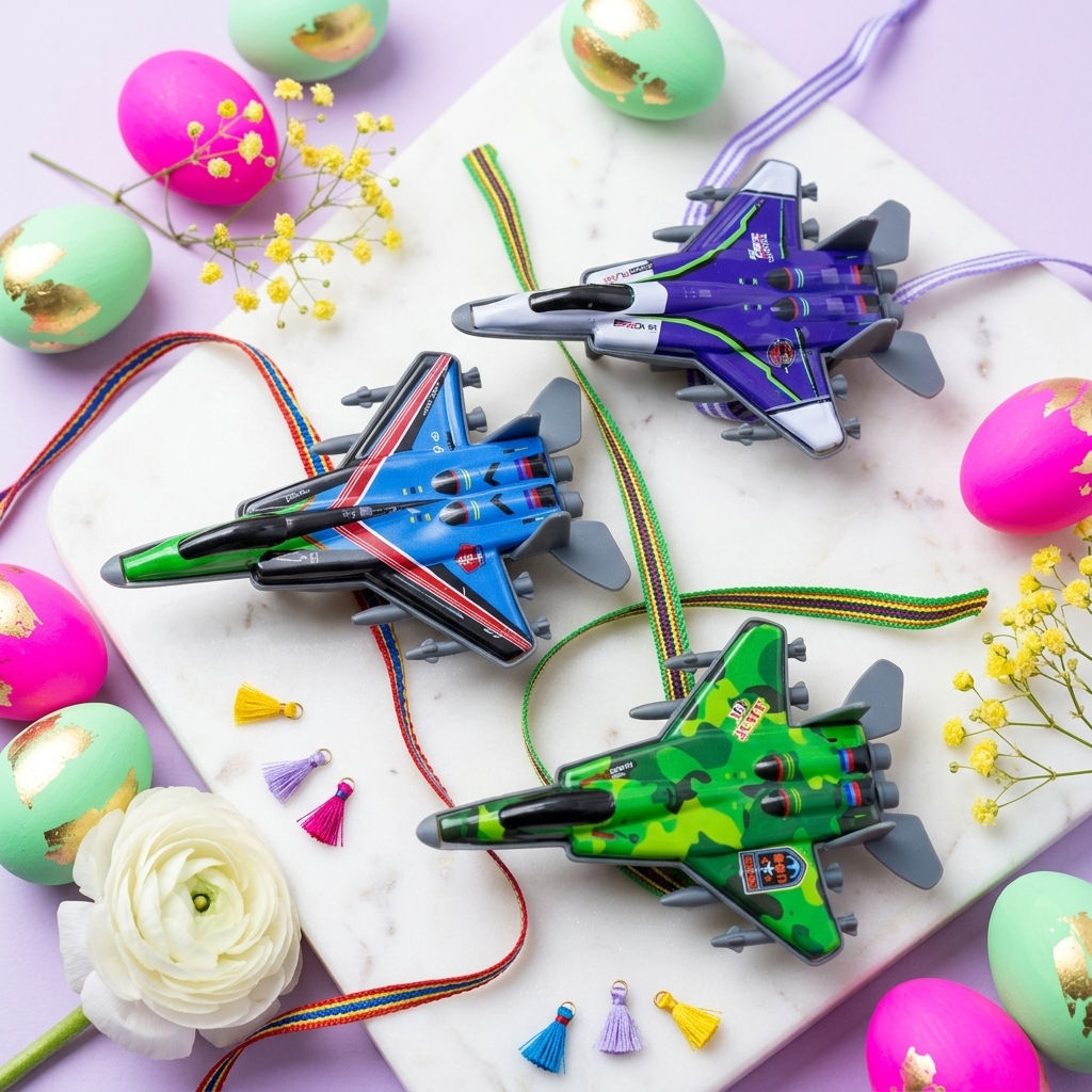 Fun Pushback Toy Rakhi for Kids