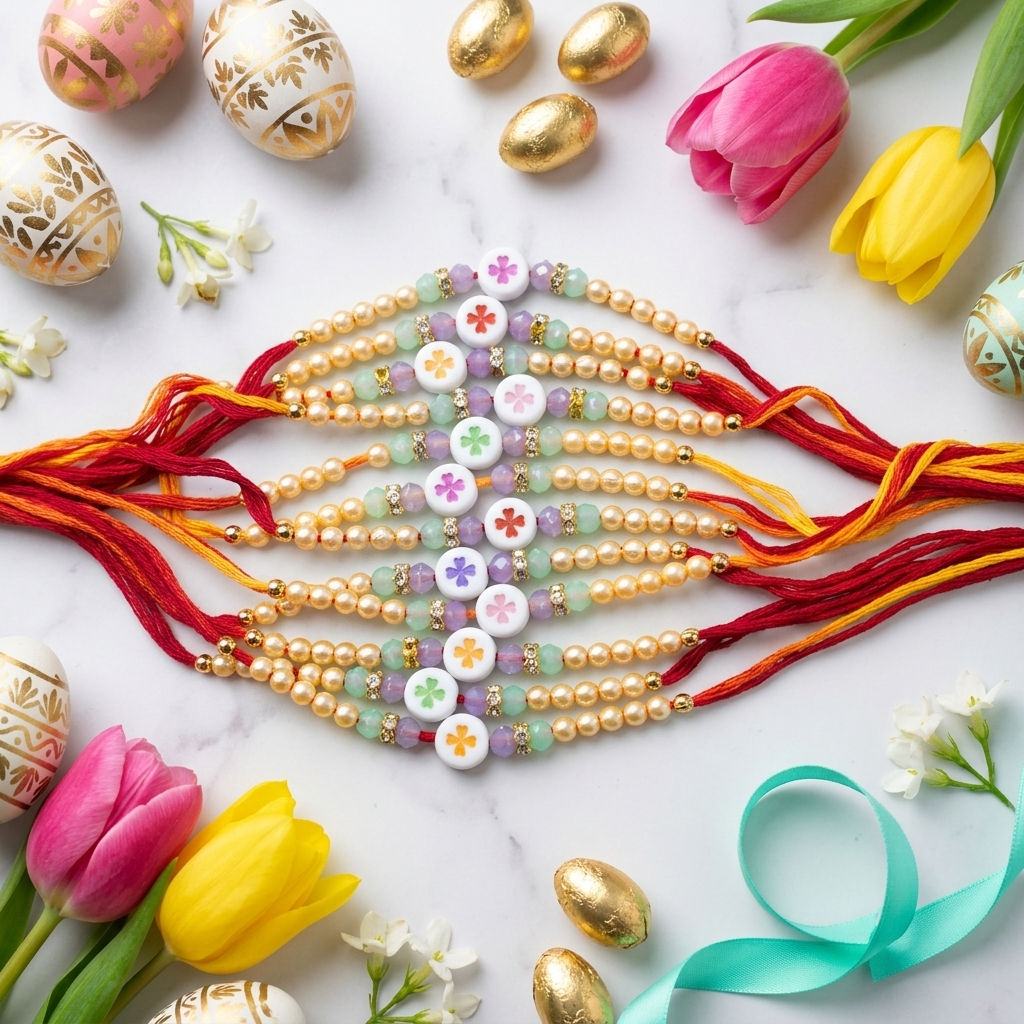 Pure Thread Rakhi for Bhaiya