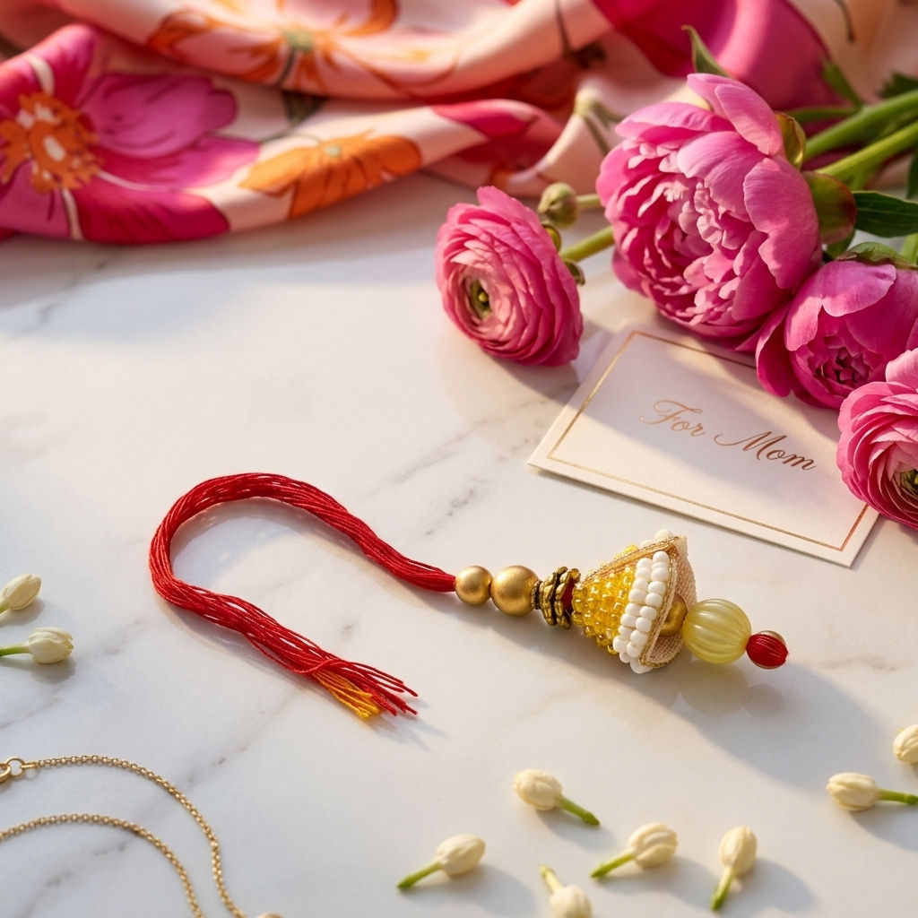 Elegant Lumba Rakhi for Bhabhi Online