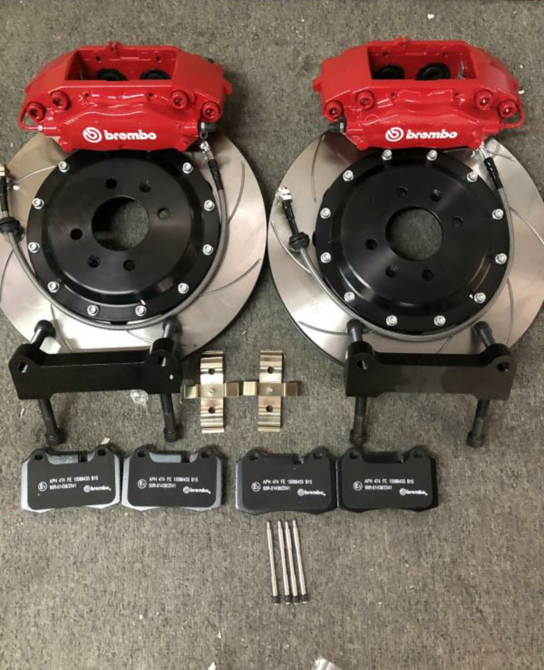 Impreza Newage Brembo Replica 330mm 4pot big brake kit 