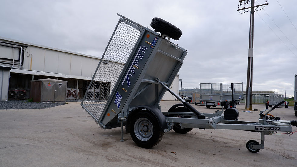 Thumbnail: TT2012 Single Axle Tipper Trailer
