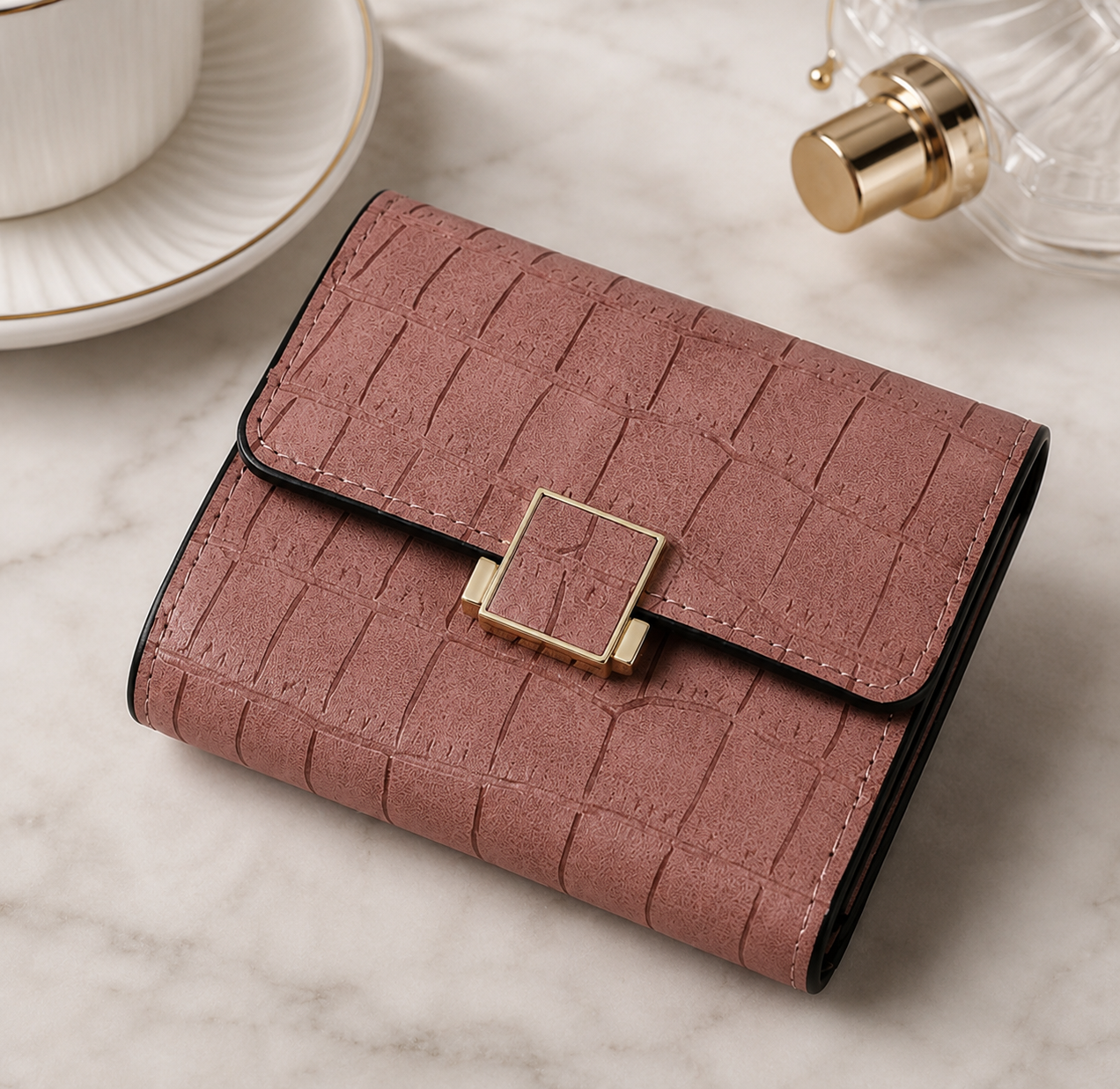 **Mini Luxe Wallet – Compact and Elegant Women's Mini Wallet**