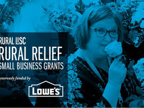 New Rural Relief Small Business Grant by Lowe's