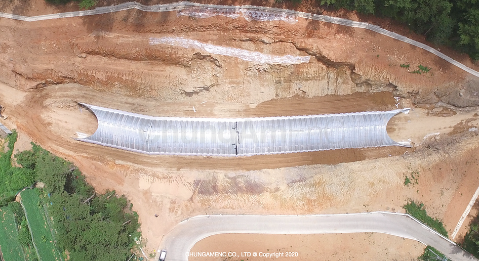 Corrugated Steel Structure Tunnel, cut-and-cover tunnel, corrugated steel plate